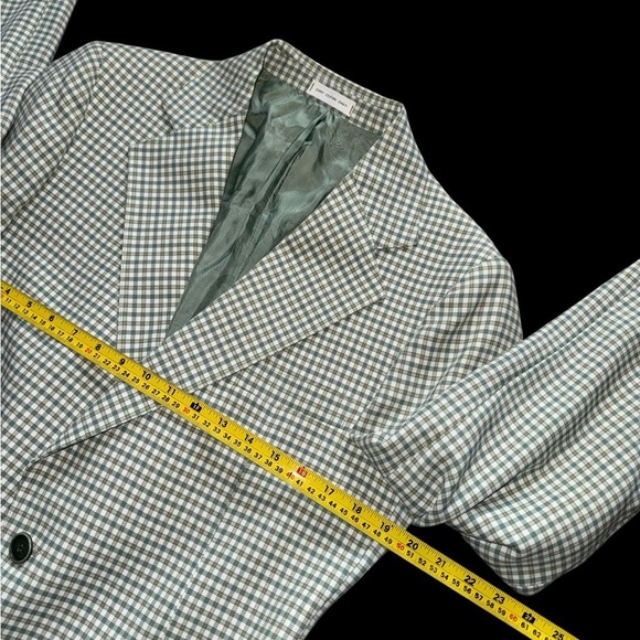 Vintage 70s 80s Richman Brothers Plaid Blazer Jacket Men Size 42R - Picture 3 of 8